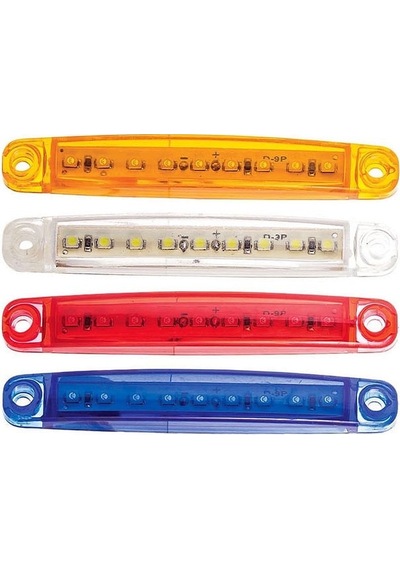 Parmak Lamba 9 Led’li 12V/24V Sarı