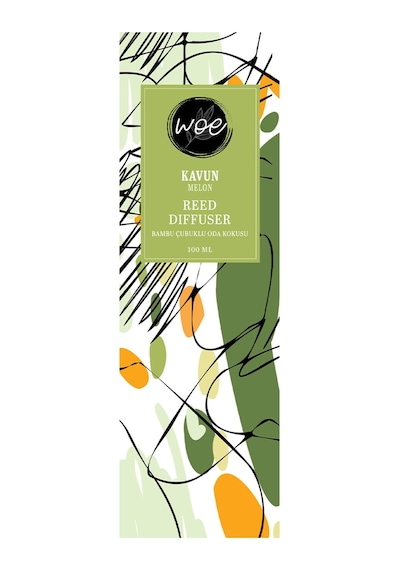 Woe Çubuklu Oda Kokusu Kavun 100 Ml 2 Adet Diğer