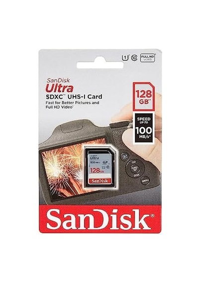 Ultra Sdsdunr-128g-gn3ın Class 10 Uhs-ı U1 128 Gb Hafıza Kartı