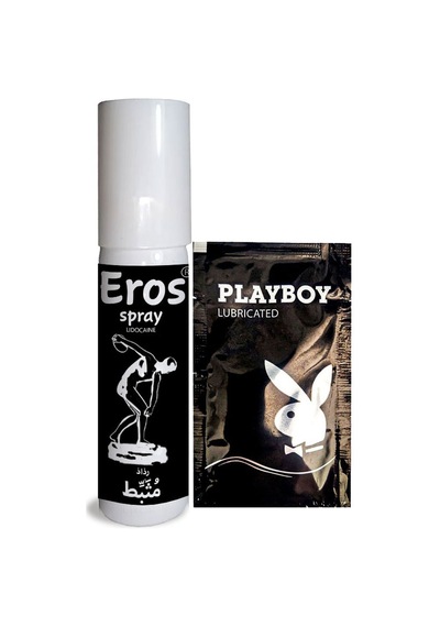Eros Erkeklere Özel Zaman Stop Spreyi 20 Ml Black + Kaydırıcıjel