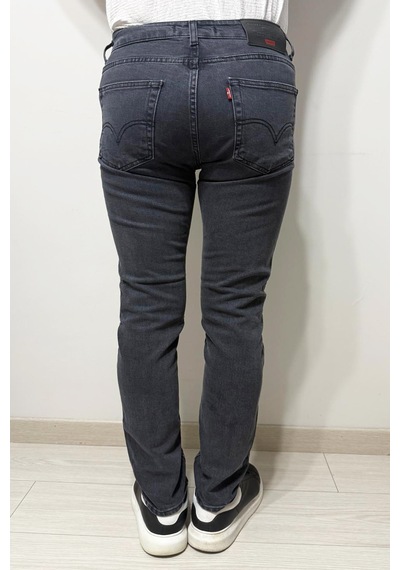 Hacker Denim Dmctekstil Erkek 1021 Yüksek Bel Normal Kesim Boru Paça Jean Pantolon Füme
