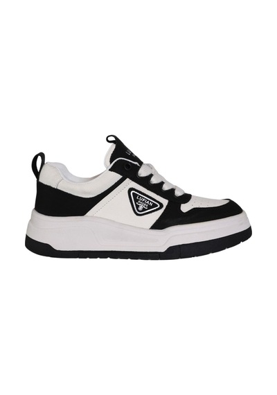 LUFIAN 122230018 Jennıfer Sneaker Unisex Deri Spor Ayakkabı Siyah