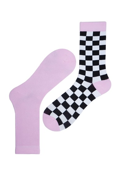 The Socks Company 3'lü Desenli Kadın Çorap Set 23kdcr177p Çok Renkli
