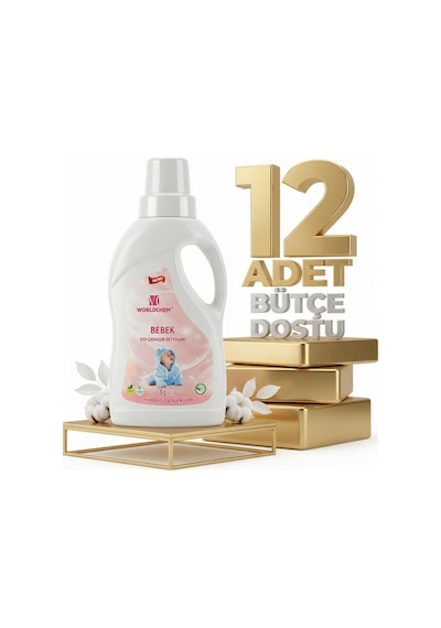 Worldchem Bebek Detarjanı Sıvı 12x1 Lt