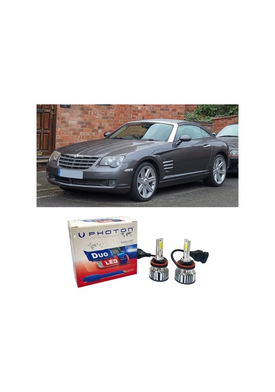 Chrysler Crossfire Kısa Far Ampulü H7 Duo Yeni Seri Beyaz 2003-2009