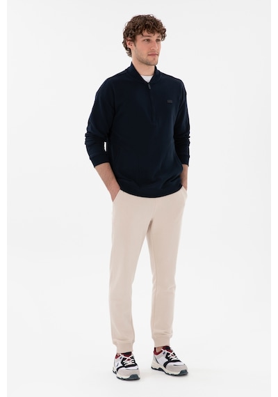 U.S. Polo Assn. Erkek Comfort Fit Yarım Fermuarlı Yaka Lacivert Sweatshirt 50293380-VR033 U.S. Polo Assn. Erkek Comfort Fit Yarım Fermuarlı Yaka Lacivert Sweatshirt 50293380-VR033