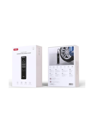 Pratik Yolculuk Seyahat 120w 12v Dijital Göstergeli Akıllı Mini Taşınabilir Lastik Pompası