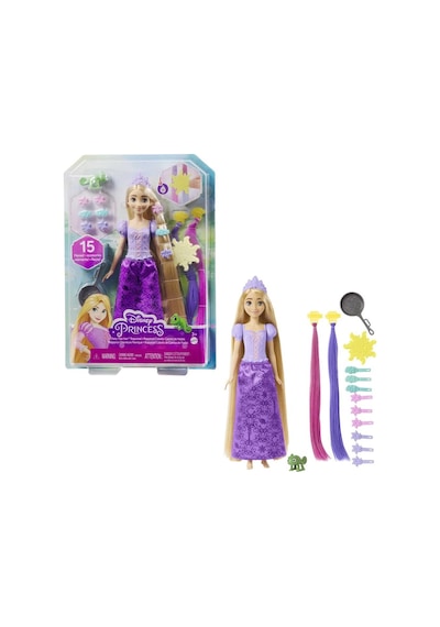 Disney Prenses Renk Değiştiren Sihirli Saçlı Rapunzel - Hlw18