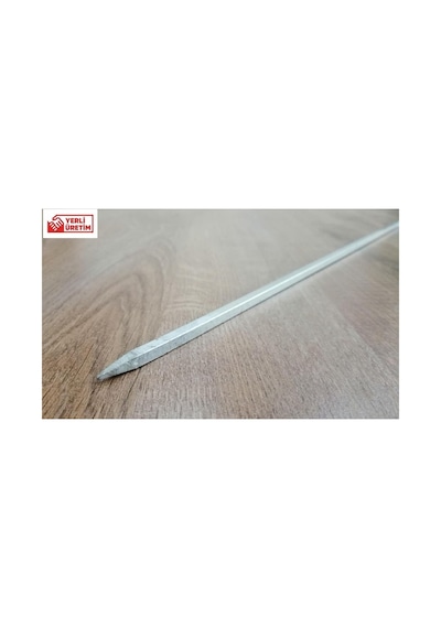 Netkonsantrasyon Kare Çöp Şiş Ciğer Şiş Tavuk Şiş Kuşbaşı Et Şişi 10 Adet 70 Cm 5mm