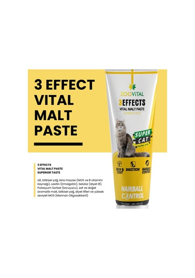 Malt Paste 3 Etkili Kedi Macun 100 Gr 2 Adet