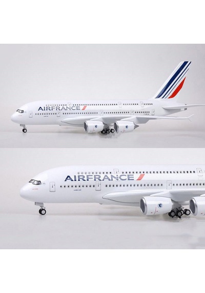 Air France A380 Yolcu Uçağı Model Uçak 1/160 46cm