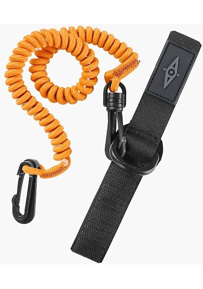 Point65 Paddle Leash Coiled Kürek Tasması-sarı
