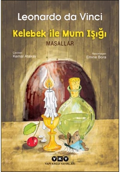 Kelebek İle Mum Işığı - Leonardo da Vinci - Yapı Kredi Yayınları