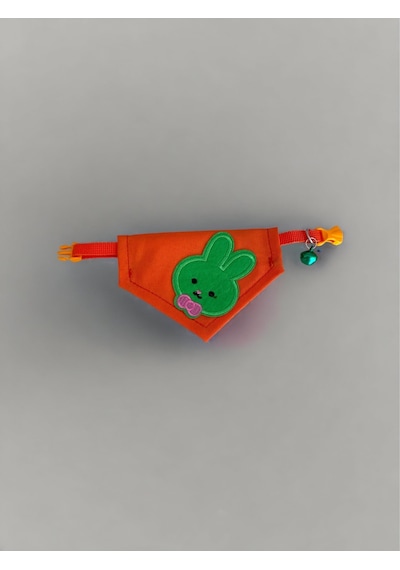 Kemique Green Bunny Kedi Bandana Fular Kedi Kıyafeti