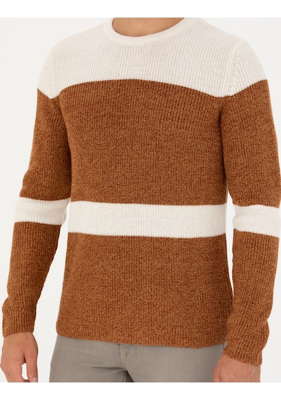Pierre Cardin Erkek Bej Kazak /triko 50278098-vr011 Bej