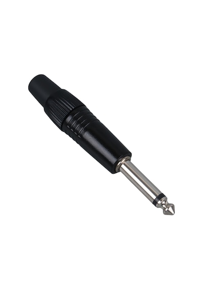 Ayt Gitar Jack Canon Tipi Mono Nikel 6.3mm Mikrofon Ses Kablosu Soketi Girişi