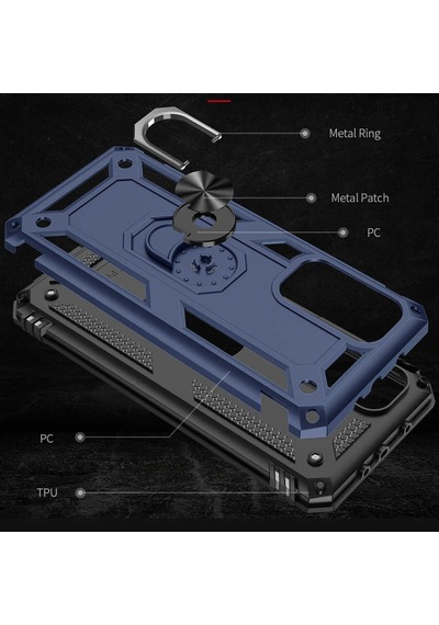 Xiaomi Mi 10T Pro Kilif Zirhli Miknatisli Standli Tank Kapak 474105944