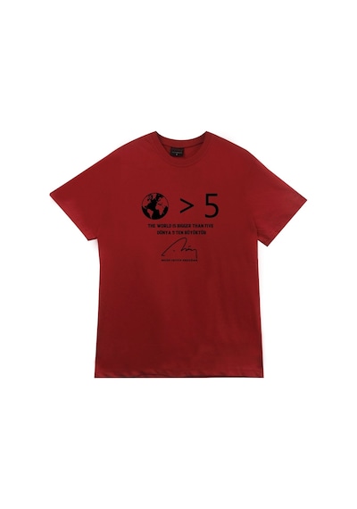 Recep Tayyip Erdoğan Baskılı T-Shirt (473104702) Çok Renkli