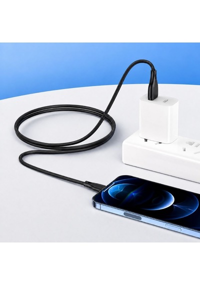 Schitec Usb-a To Type-c 60w Hızlı Şarj Ve Data Kablosu 1m Siyah Hg/c-09ac