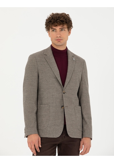 Pierre Cardin Erkek Bej Ceket 50276546-vr011 Bej