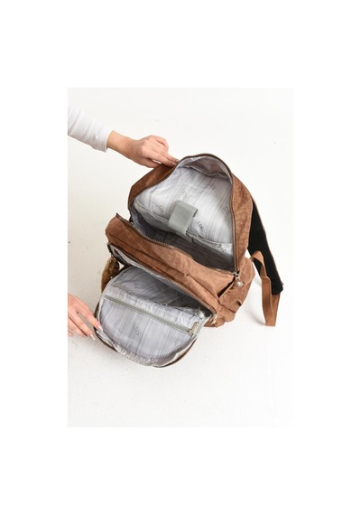 Baginn Okul Sırt Çantası Klinkır Kumaş Hafif Çok Cepli 571 Collection 45 x 30 Cm