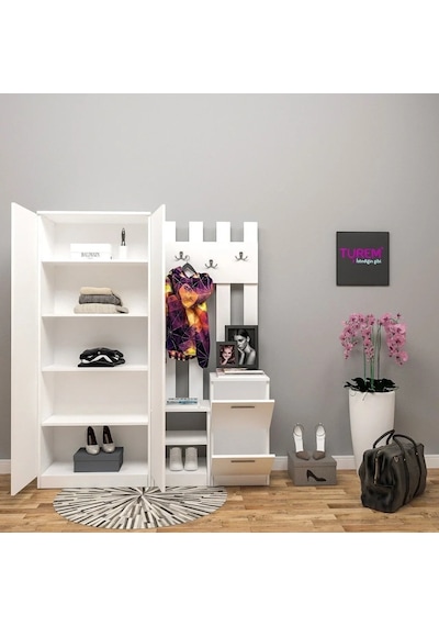 Visor Vestiyer Portmanto Mdf Antrasit Visor Vestiyer Portmanto Mdf Antrasit
