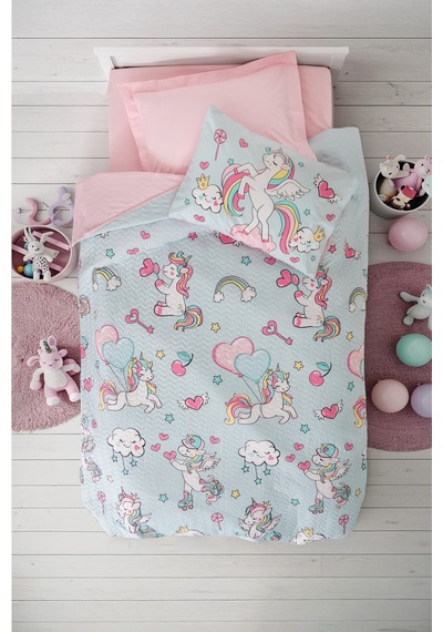 Cotton Box Junior Tek Kişilik Complete Set Twinka Pembe Pembe