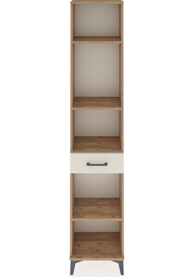 Arges Dolap 4 Raflı Tek Çekmeceli 44x30x221 Çam-aytaşı Atlas Çam