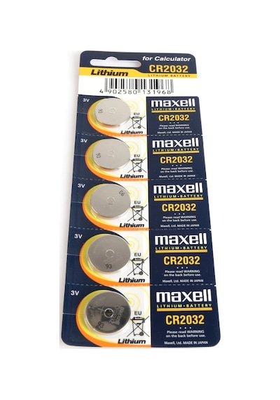 Maxell CR2032 3 V Lityum Düğme Pil 5 x 3'lü