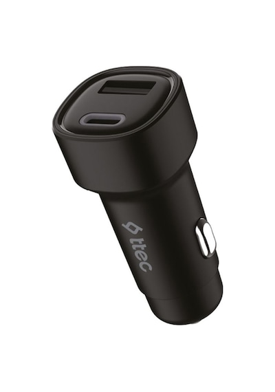 Ttec 2cks35s Smartcharger Duo 3.1a Araç Şarj Aleti Usb-c + Usb-a Siyah