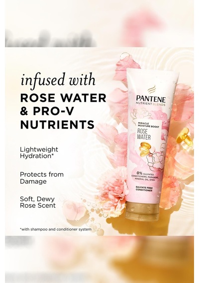 Pantene Rose Water Nemlendirici Sülfatsız Şampuan Ve Saç Kremi Seti
