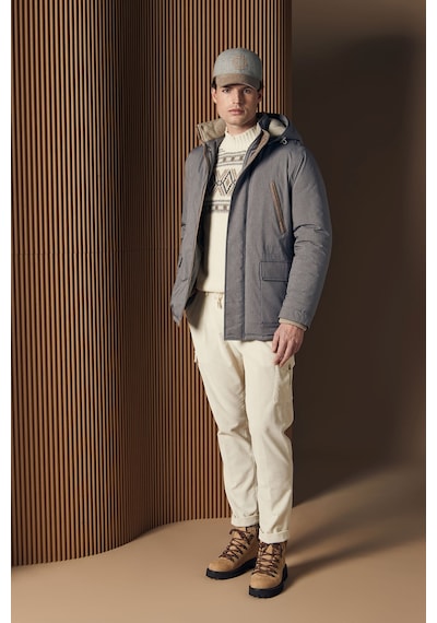 Gran Sasso Yün Karışımlı Regular Fit Yarım Balıkçı Yaka Jakarlı Kazak Erkek Kazak 13186 24019 005 Ekru Gran Sasso Yün Karışımlı Regular Fit Yarım Balıkçı Yaka Jakarlı Kazak Erkek Kazak 13186 24019 005 Ekru