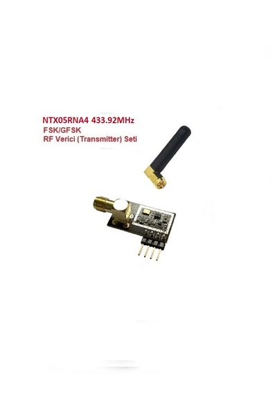 433.92mhz Fsk/gfsk Rf Verici Seti Ntx05rna4-set