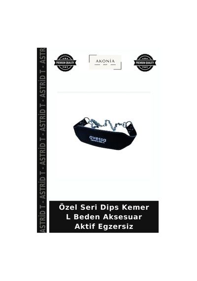 Özel Seri Dips Kemer L Beden Aksesuar Aktif Egzersiz Çok Renkli