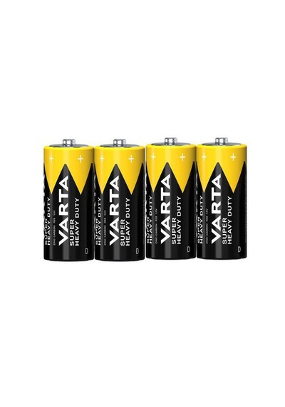 Varta Superlife Manganez Büyük Boy Pil 4'lü Paket