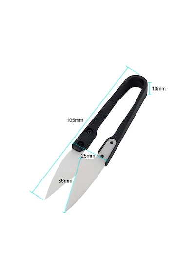 Sunup Sn-29121 İletken Olmayan Seramik Balıkçı Teknisyen Makası Outdoor Makas