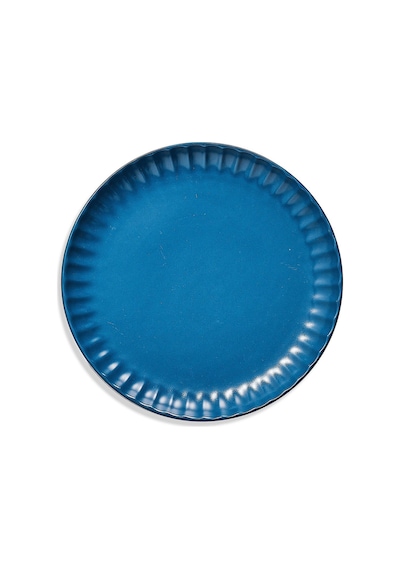 Pasabahce Soft Seramik Pasta Tabağı Mavi - 1 Adet