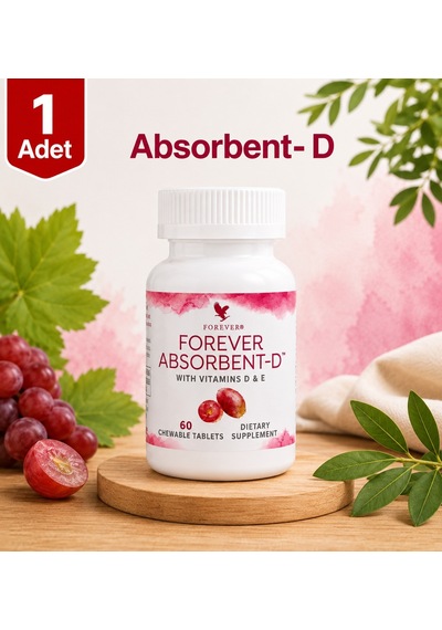 Forever Absorbent D ve E Vitamini İçeren Takviye Edici Gıda  60 Tablet