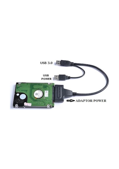 5142 Usb 3.0 2.5 3.5 İnç Sata Hdd Ssd Hard Disk Çevirici Dönüştür