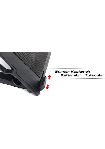 TX TXACNBERGST ErgoStand Tek Fanlı 9" - 17" Stand Notebook Soğutucu