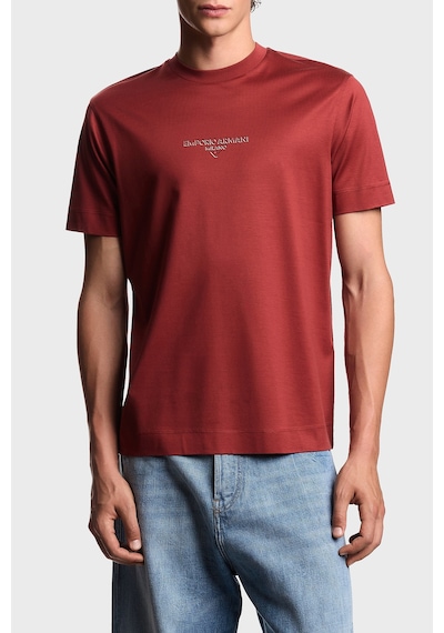 Emporio Armani Erkek T Shirt Em002838 Af10761 U5035 Kırmızı Kırmızı