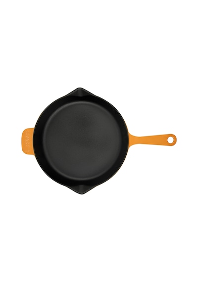Lava Döküm Kızartma Tavası (Ø)28cm, Parlak Siyah Taban Mat