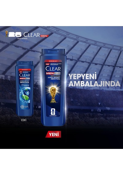 Men Erkek Şampuan Cool Sport Menthol Kepeğe Karşı Etkili 600 Ml