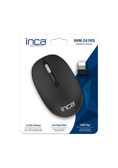 Siyah Mouse IWM-241RS CANDY DESİNG 3D WİRELESS MOUSE-SİYAH