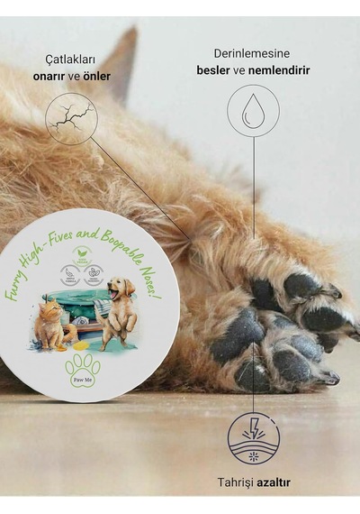 Greenwich Kedi Ve Köpek Pati Ve Burun Balmı 50 Ml %86,90 Organik İçerikli Vegan Bakım Balmı