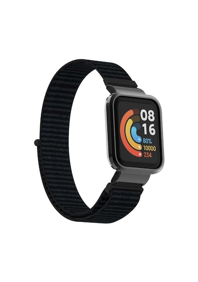 Xiaomi Redmi Watch Mi Watch Lite Uyumlu Krd-61 Hasır Zore Kordon-no2