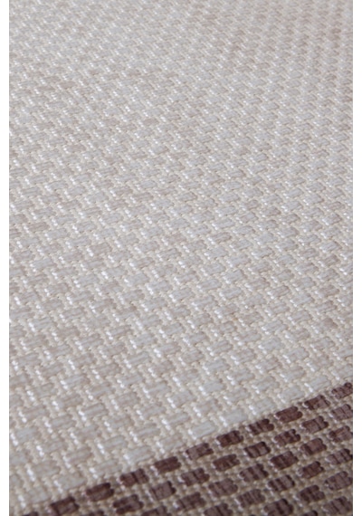 Decoser Hasır 8064 Krem Bej Halı Kilim Kaymaz Taban Salon Mutfak Kesme Yolluk Krem - Bej