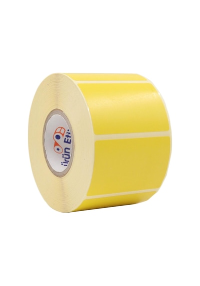 Hazır Etiketler , Hazır Al Hızlı Al İlaç Tarif Etiketi Eko Termal 60mm X 40mm Ruloda 1000 Adet 40mm