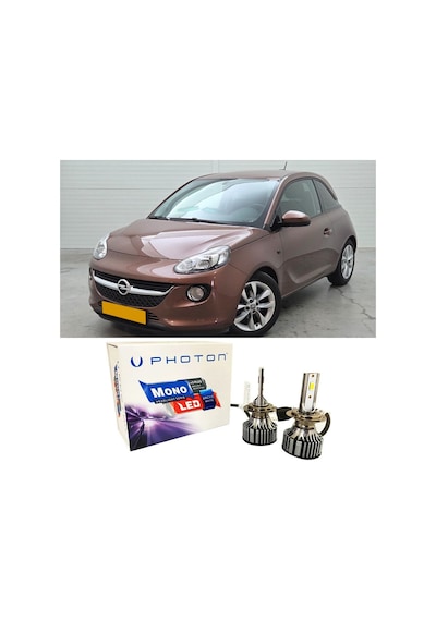 Opel Adam Kısa Far Ampulü H7 Mono Yeni Seri Beyaz 2012-2019