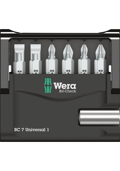 Wera Uç Çeşitleri, Bit-check 7 Universal 1 Sb, 7 Parça, Wera 0507